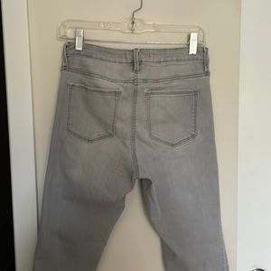 Athleta Sculptek crop jean grey